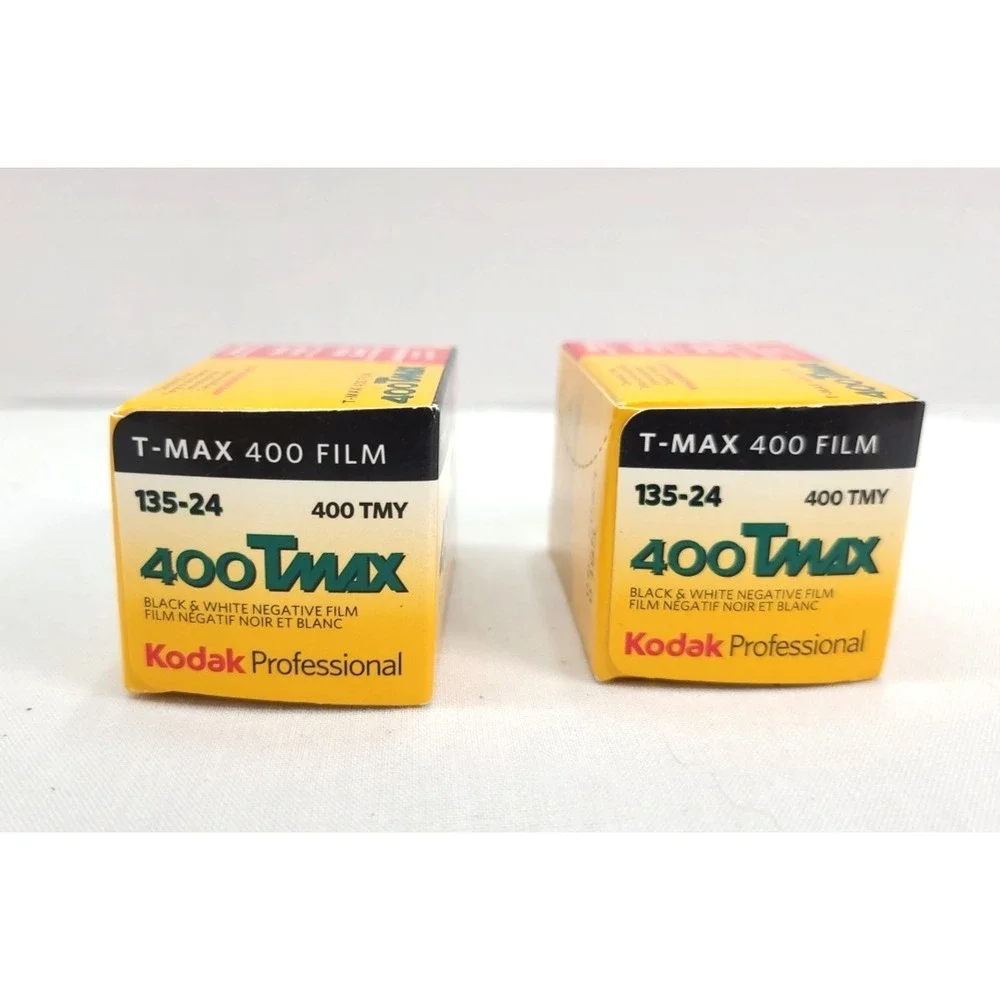 2 Kodak Professional 400 T-Max Black And White Negative Film 135-24 EXP‎ 06/2021